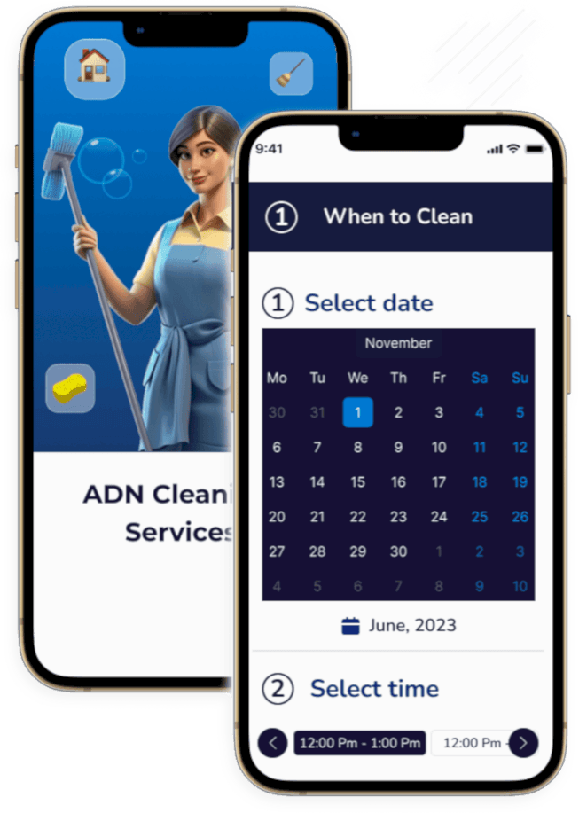 Cleaning app